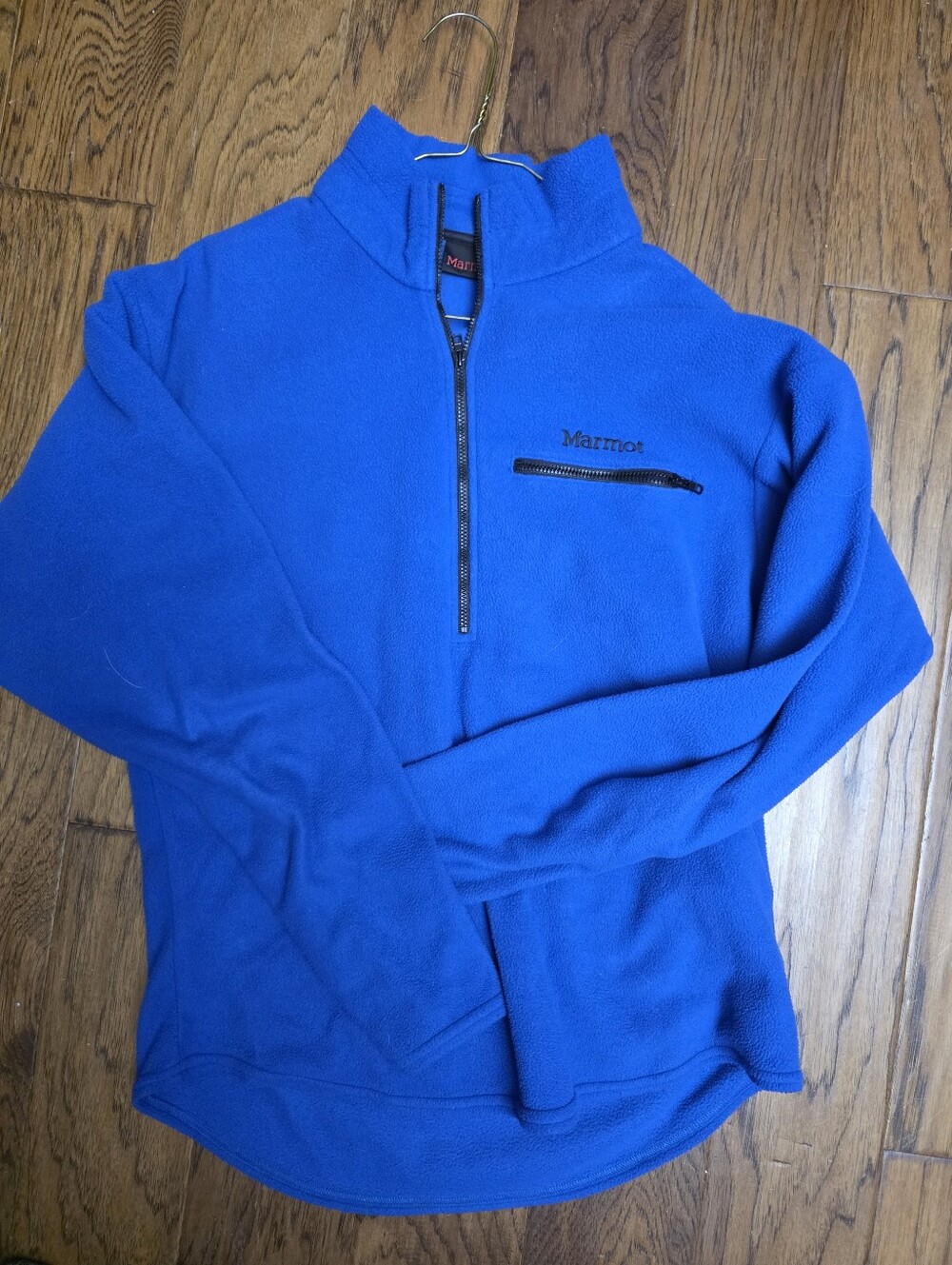 MarmotMen's Bright Blue Quarter-Zip Fleece Pullover